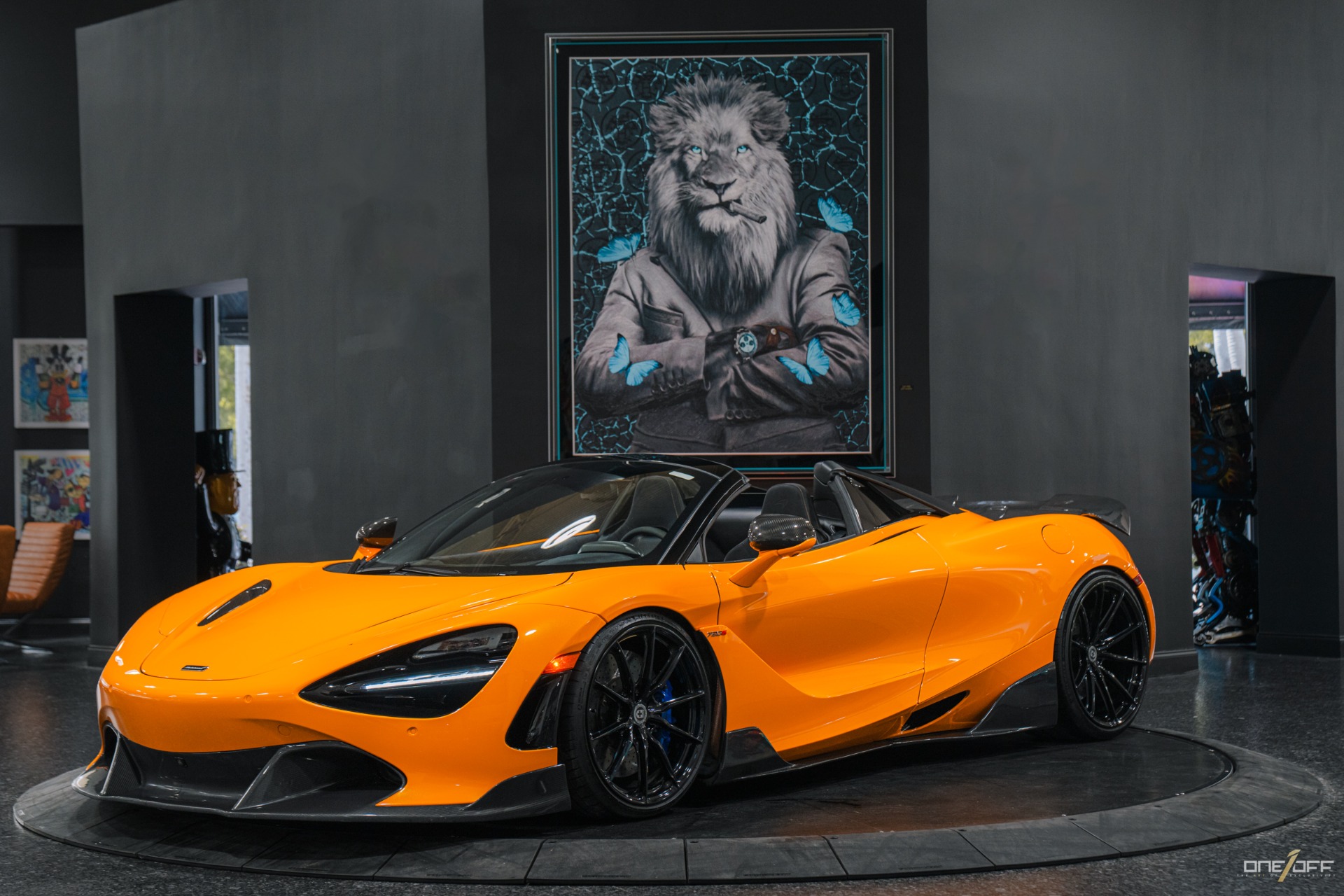 Used 2020 McLaren 720S Spider w/ RYFT Carbon, HRE Wheels + Redstar